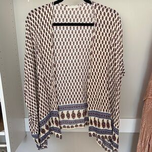 Boho Open Front Cardigan